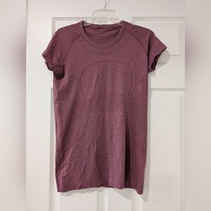 Lululemon women's swifley tech Mauve Top
